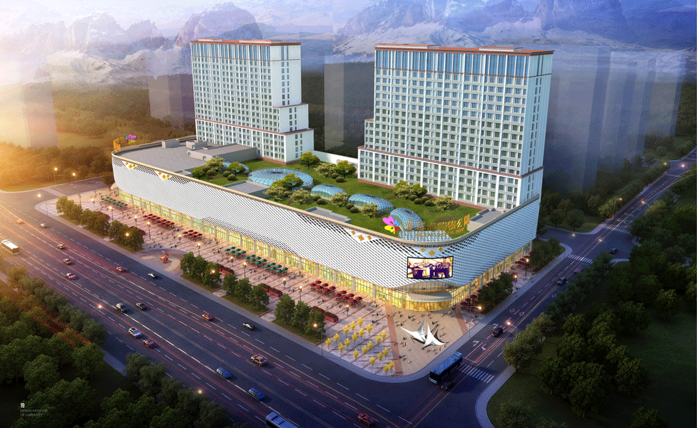 拉萨爱琴海购物公园